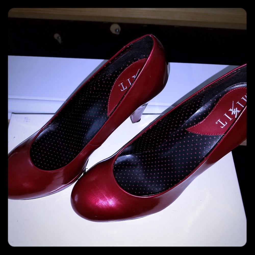 Fun red heels